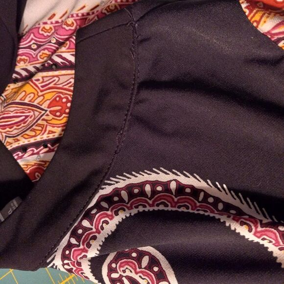 JM CollectionWomens XL Long Sleeve Embellished Blouse  - Picture 6 of 7